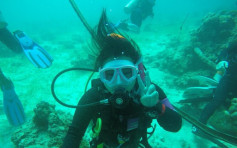 喜遇伯樂出國學潛水保育 20歲少女冀成鯊魚飼養員 