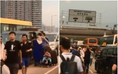 【黃金周】皇崗入境車道一度塞爆 200內地客落車企圖行路來港