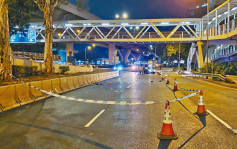 九龙湾女子堕桥后遭两的士辗毙 司机涉不顾而去被捕