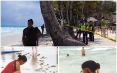 遊客沙中埋尿片 菲律賓長灘島部分區域封閉搜索