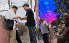 謝霆鋒演唱會｜場外疑現黃牛黨 3男女兜售遭放蛇警斷正 兩人持雙程證
