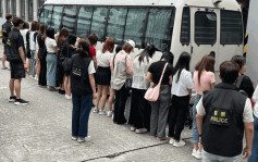 警联入境处荃湾多处扫黄 拘20名内地女子