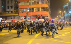 【逃犯條例】深水埗防暴警一度包圍無綫女記者 大部分示威者乘港鐵離開