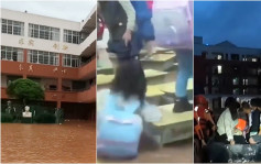 江西暴雨學校水浸70師生被困 老師說「我的孩子最後上救生艇」惹議