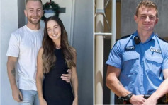 澳洲帅特警订婚派对一跌割破颈  死在护士未婚妻怀中