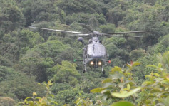 狮子山男子堕坡受伤 直升机到场消防救出送院