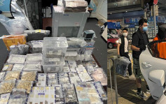 警破土瓜湾制毒工场拉本地男 检400万元毒品包括逾500张毒邮票