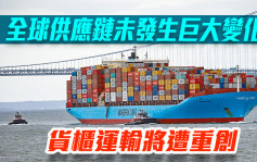 馬士基：全球供應鏈未發生巨大變化 貨櫃運輸將遭重創