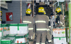 深水埗後巷雜物起火 30住客急疏散