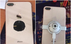 吸盤太猛 iPhone 8 Plus迎來全球「首碎」