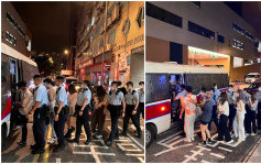警搗無牌酒吧非法賭檔拘127男女 派對房7人無掃安心被罰款