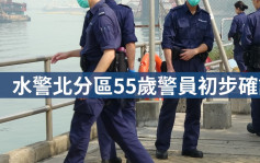 第5波疫情｜水警北分区55岁警员初步确诊 1月30日最后上班