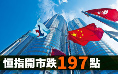 港股開市｜恒指競價時段低開197點報18732