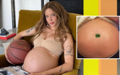 享受孕婦生活    雙性戀Halsey笑自己佗籃球
