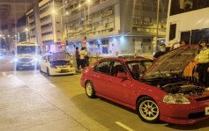 警西九龍打擊交通違例 拖走9車10司機收傳票