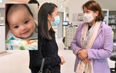李夏茵平安夜前夕探訪香港兒童醫院  與換心女嬰芷希父母及醫療團隊會面