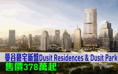 海外地產｜曼谷豪宅新盤Dusit Residences & Dusit Parkside 售價378萬起