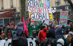 法国拟立法禁对警员起底 数以万计民众上街反对草案
