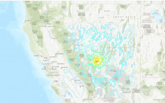 美國內華達州6.4級地震 震源深度為7.6公里