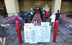 加州「封城」洛杉磯現搶糧人潮 超市推敬老時段
