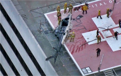 运送器官直升机坠毁 惊险取回心脏却不慎跌在地上