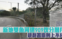 城市規劃｜新地雙魚河建909伙分層戶 規劃署原則上不反對