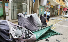 跑馬地七旬翁墮斃 壓毀電單車