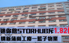 最新工商铺成交｜迷你仓STORHUB斥1.82亿　购新蒲岗工厦一篮子物业 