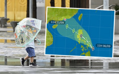 熱帶低氣壓料殺入南海 天文台預測周日狂風雷暴