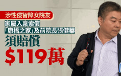 涉性侵智障院友索偿案 康桥之家及前院长张健华须赔偿女院友119万