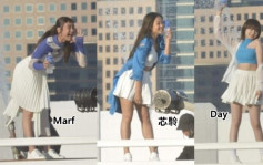 星島獨家丨芯駖Day露臍騷身材  Marf無懼疫情中環碼頭濕身拍廣告