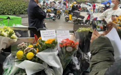 宝马男撞路人5死13伤 广州市民献花悼念 