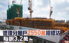 新盘成交｜澐璟分层户2550万招标沽 每尺3.2万