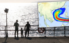强台风「雷伊」入南海后减弱 与海水温度低及东北季候风有关