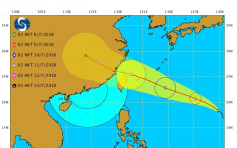 日間有陽光最高31℃ 「瑪莉亞」移向台灣以北