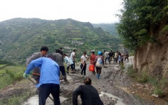 甘肅爆發泥石流 「兩江八河」水漲逾4萬人受災