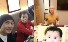张卫健55岁生日跟母亲家常便饭：给她敬了一杯茶