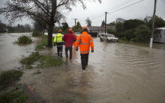 新西蘭南島暴風雨廣泛水浸　基督城進入緊急狀態
