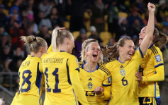 女子世盃｜防守堅固專恰地面組織 瑞典女足客勝好分頭