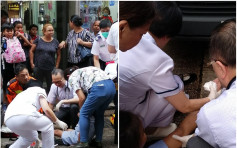 油麻地7岁女童遭货车撞 医护跑出诊所施救