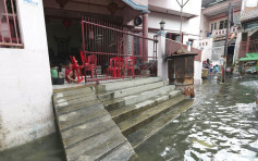 海平面上升 印尼两座小岛被淹没