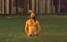 威尼斯半世纪以来最严重水浸 有男子在圣马可广场游泳