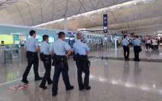 【修例风波】网传再测试机场交通 警客运大楼加强戒备