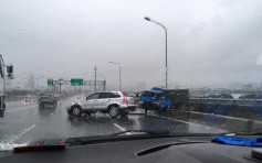 卡努夹击季候风宜兰雨量破400毫米 台湾气象局发豪雨警戒