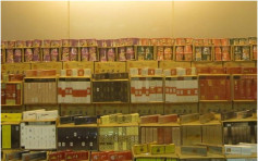 广州抵港货柜藏30万支私烟 市值约$80万