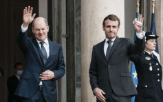 德国新总理肖尔茨首次外访巴黎与马克龙会谈