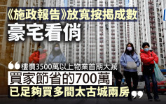 《施政报告》放宽按揭成数 豪宅看俏｜陈永杰