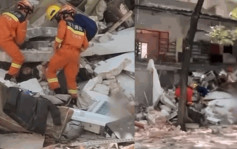 广西北海两层高超市坍塌 4人受伤
