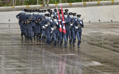 港纪律部队用中式步操 国防部：迈向长治久安一大步