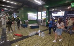 【逃犯條例】橡膠子彈催淚彈射入大堂 港鐵：葵芳站封閉列車不停